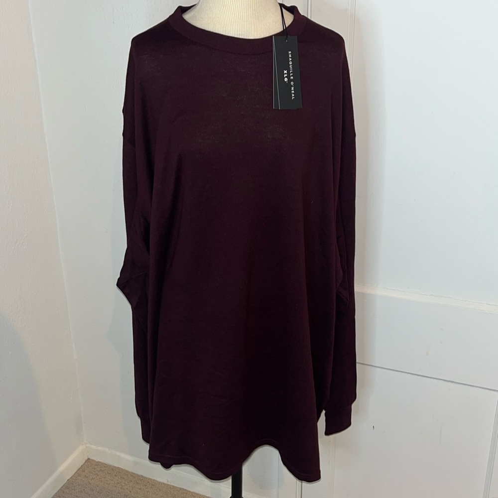 Shaquille O’Neal XLG super soft knit crew